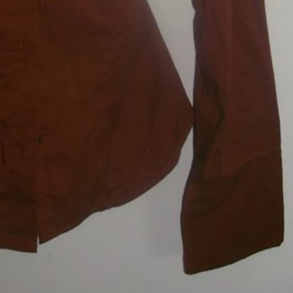 Twik Simmons Brown Stretch Blouse - Picture 2 of 2